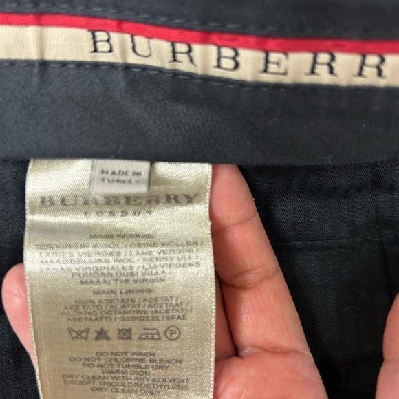 Burberry Wool Stripe Pants - Picture 7 of 7